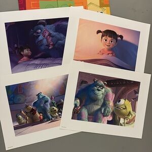 Disney’s Monsters, Inc. Exclusive Lithograph Set